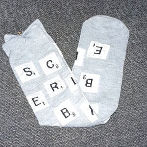 Hasbro scrabble socks